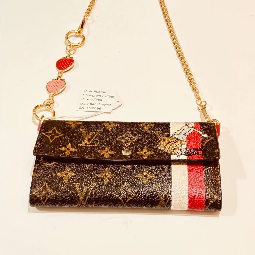 Louis Vuitton Monogram The BellBoy A limited edition Sarah Wallet. - Picture 12 of 15